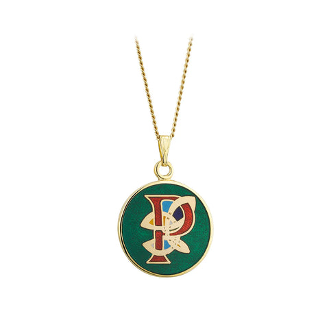 Solvar Celtic Initial Necklace