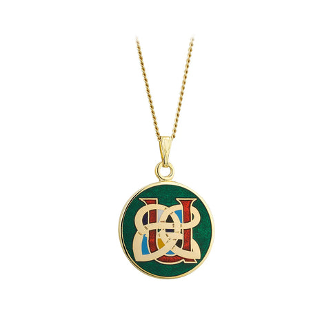 Solvar Celtic Initial Necklace