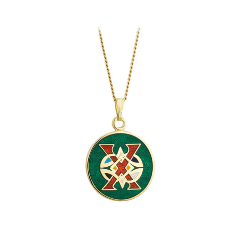 Solvar Celtic Initial Necklace
