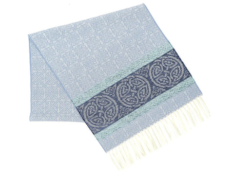 Celtic Border Jacquard Scarf Collection