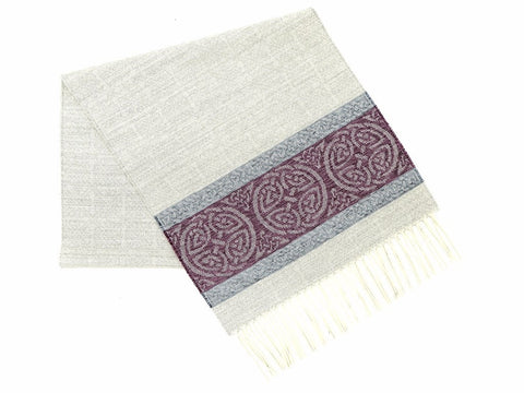 Celtic Border Jacquard Scarf Collection