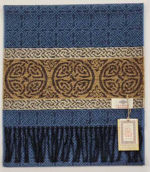 Celtic Border Jacquard Scarf Collection