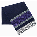 Celtic Border Jacquard Scarf Collection