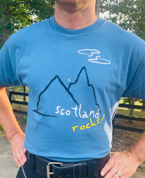Scotland Rocks Men's Tee