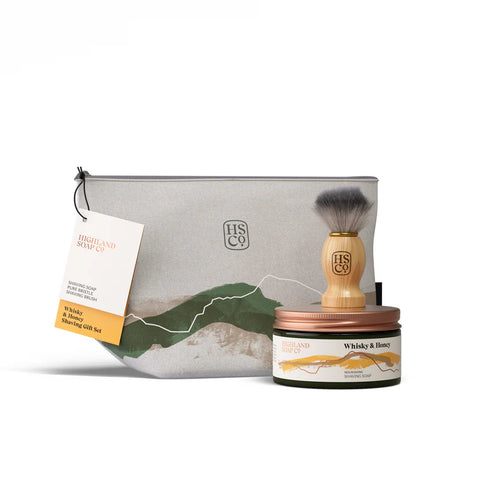 Whisky & Honey Shaving Gift Set
