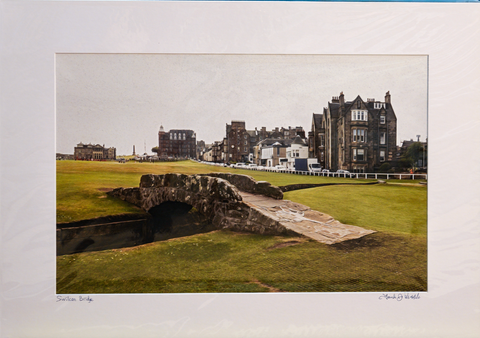 Swilcan Bridge/St. Andrews Unframed Photo (24x18)