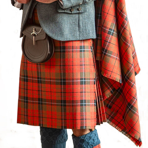 Lochcarron of Scotland Strome Heavyweight Wool Tartan Kilt