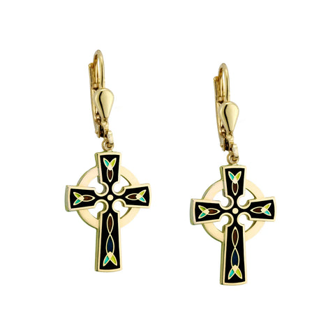 Solvar Tara Cross Earrings