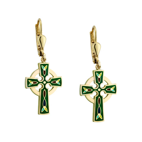 Solvar Tara Cross Earrings