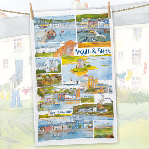 Emma Ball® Scottish Regions Tea Towels