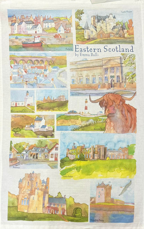 Emma Ball® Scottish Regions Tea Towels