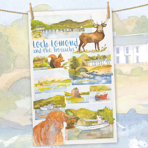 Emma Ball® Scottish Regions Tea Towels