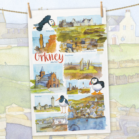 Emma Ball® Scottish Regions Tea Towels