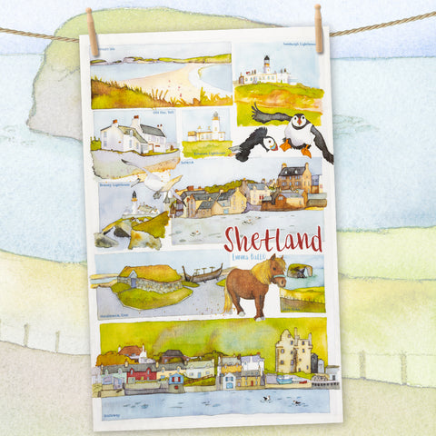 Emma Ball® Scottish Regions Tea Towels