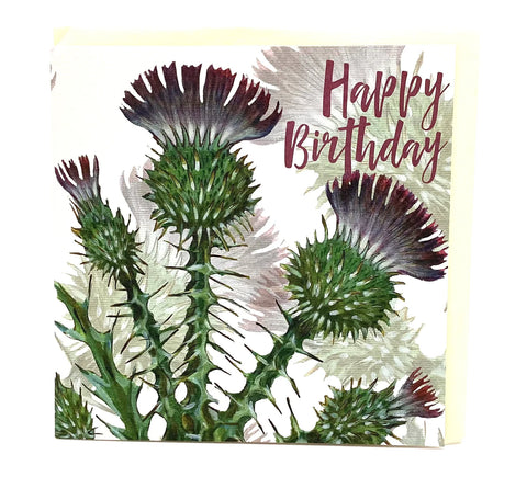Emma Ball® Thistle Birthday Card