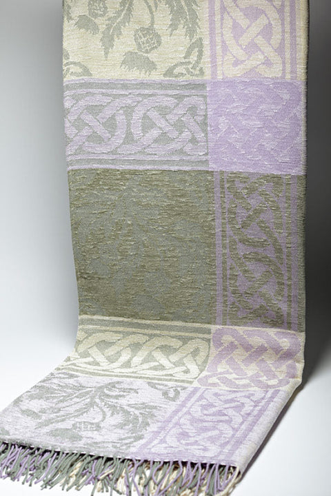 Celtic Thistle Jacquard Throw Collection