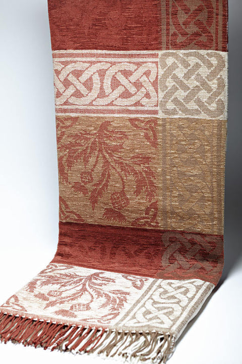 Celtic Thistle Jacquard Throw Collection