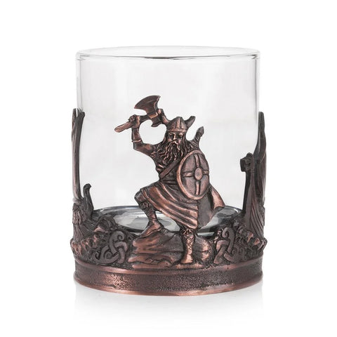 Viking Whisky Tumbler in Chocolate Bronze