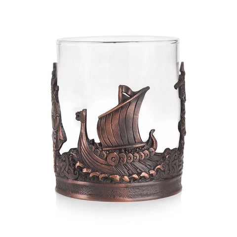 Viking Whisky Tumbler in Chocolate Bronze