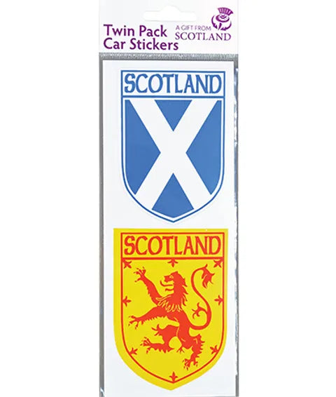 Twin Pack Car Stickers