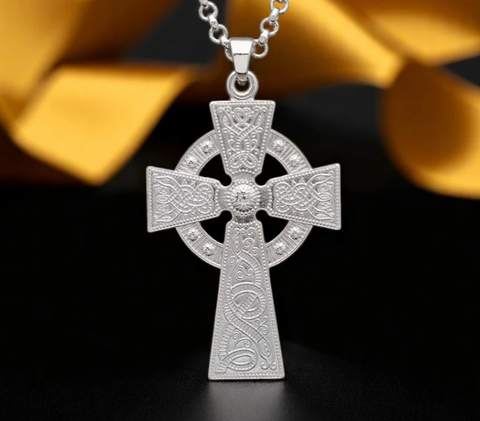 Celtic Warrior Celtic Cross Pendant