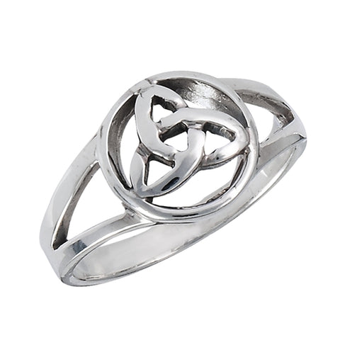 Trinity Knot Sterling Silver Ring