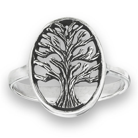 Crann Bethadh Sterling Silver Ring