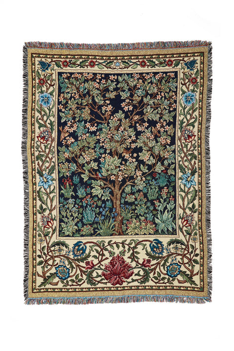 William Morris Tree of Life Loomination Blanket