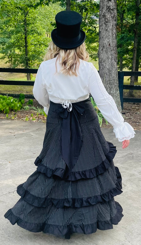 Waverly Tiered Tail Skirt