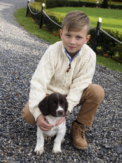 Boys' Half Zip Sweater