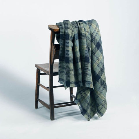 Lochcarron of Scotland Bracken British Wool Blanket