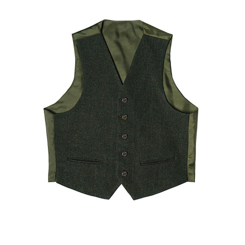 Lochcarron of Scotland Shetland Tweed Argyll Waistcoat