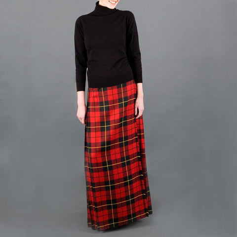 Lochcarron of Scotland Reiver Tartan Hostess Kilted Skirt