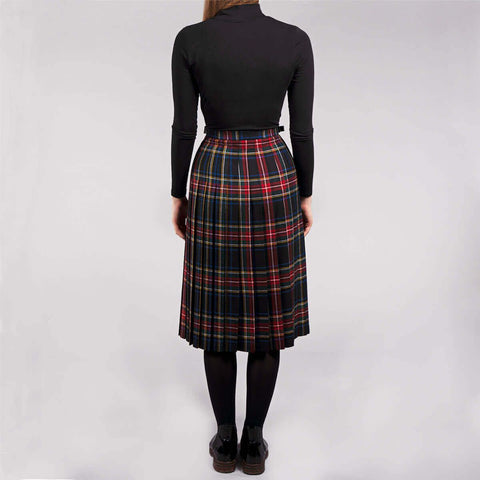 Lochcarron of Scotland Reiver Tartan Deep Pleat Kilted Skirt