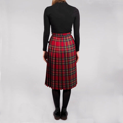 Lochcarron of Scotland Reiver Tartan Kilted Skirt